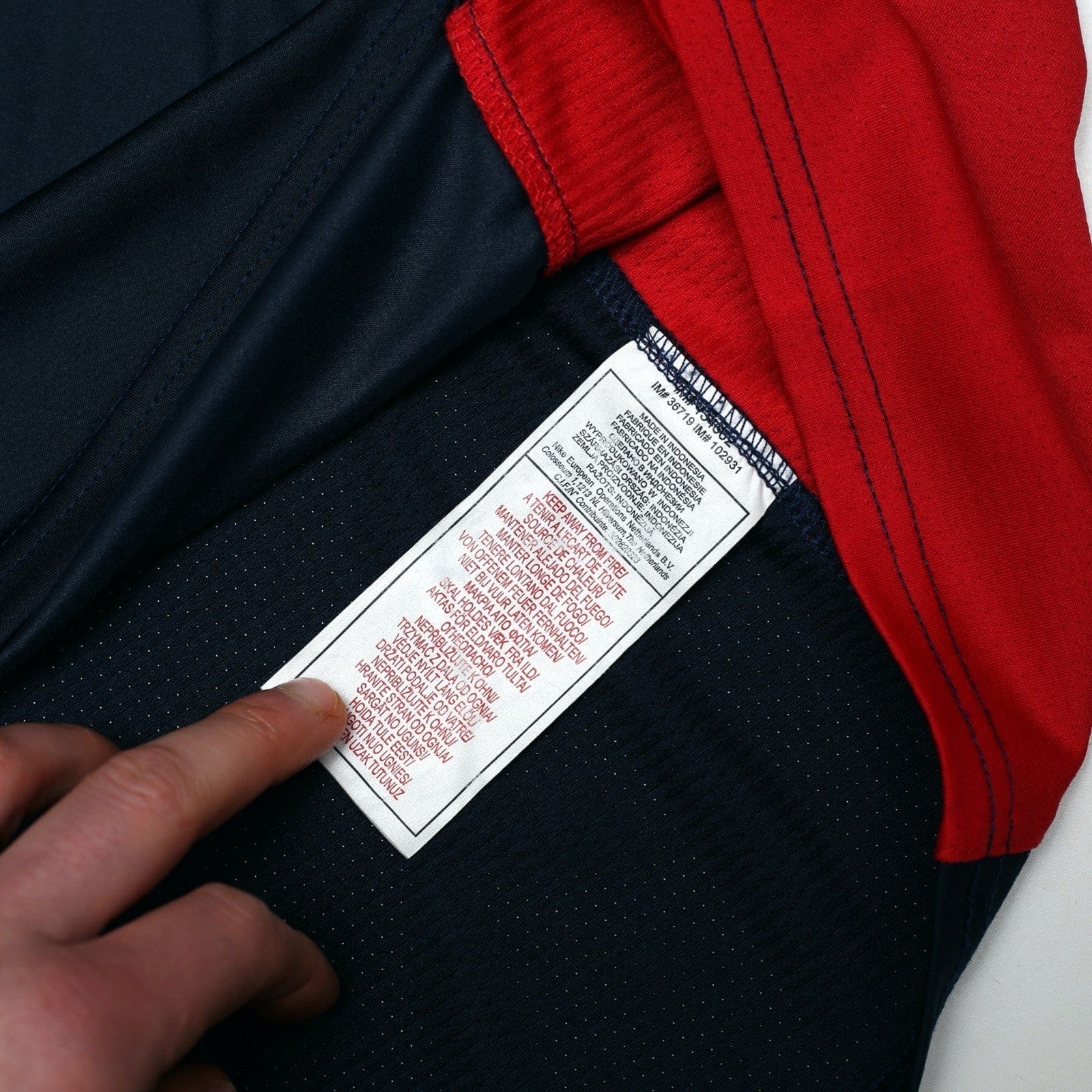 2004/05 Arsenal Vintage Nike Total 90 Football Training Shirt Top (XXL)