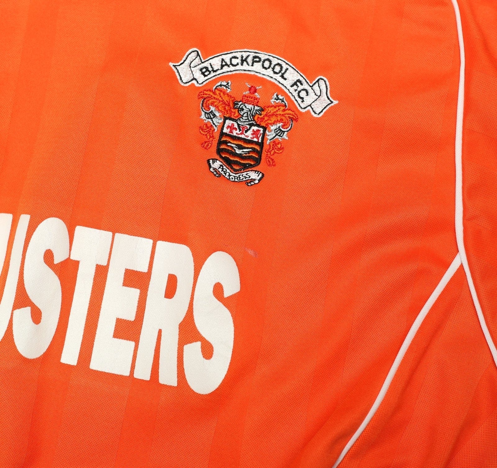 2004/05 BLACKPOOL Vintage Sparta Sports Home Football Shirt (L)