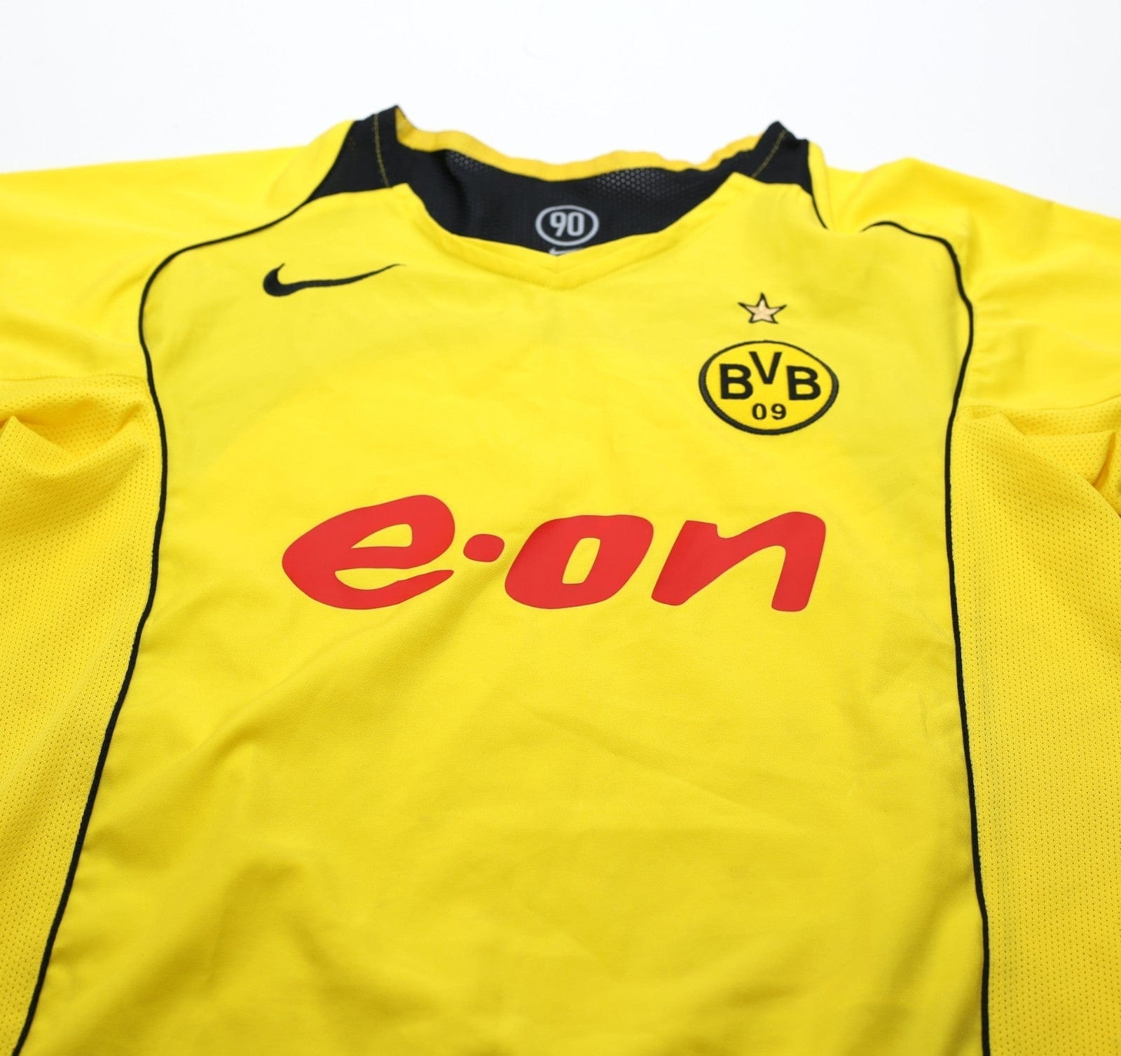 2004/05 BORUSSIA DORTMUND Vintage Nike Home Football Shirt (L.Boys)