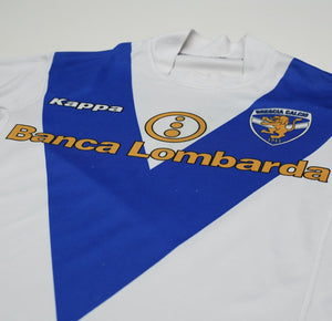 2004/05 BRESCIA Vintage Kappa Away Football Shirt Jersey (S/M)