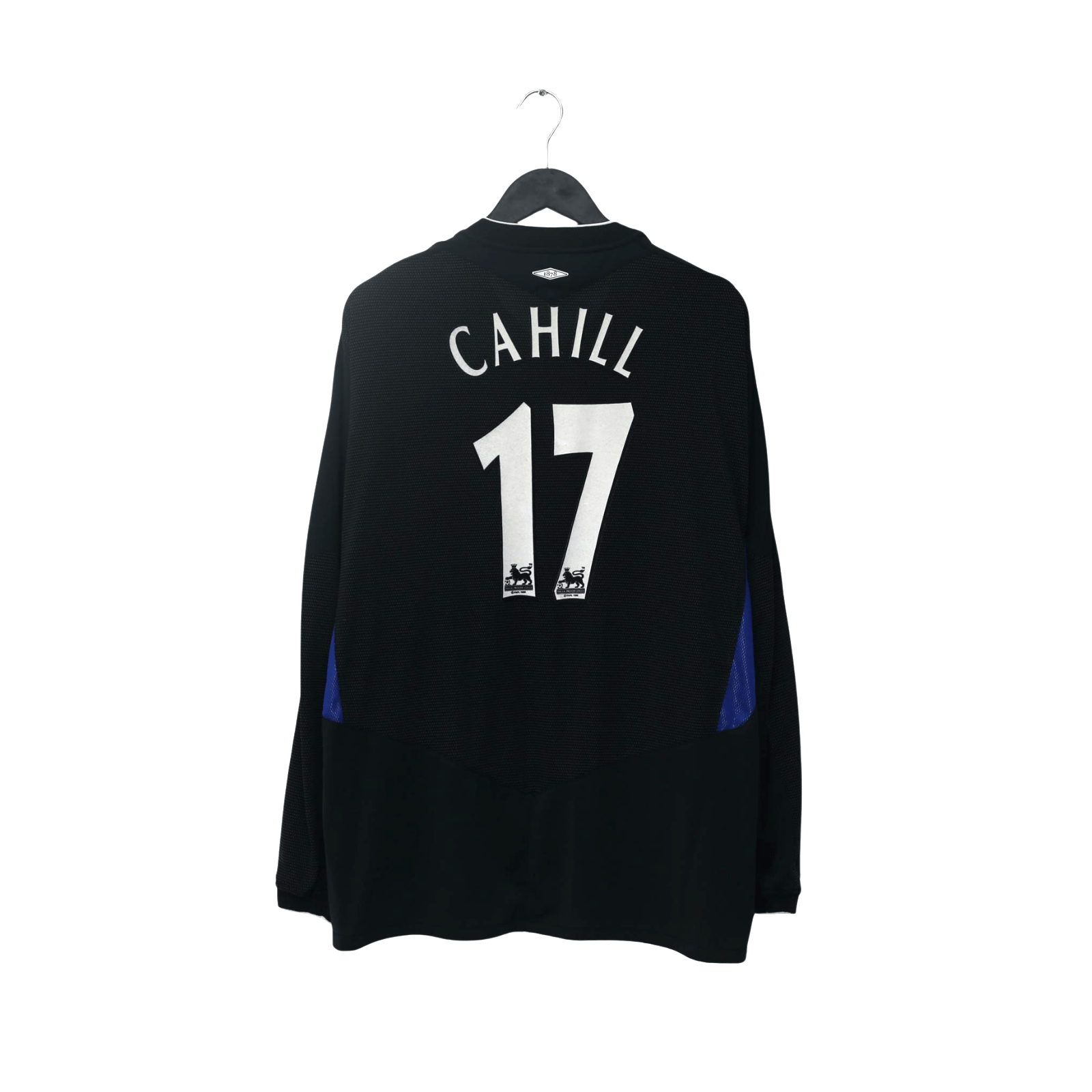 2004/05 Cahill #17 Everton Vintage Umbro Third L/S Football Shirt (XXL)