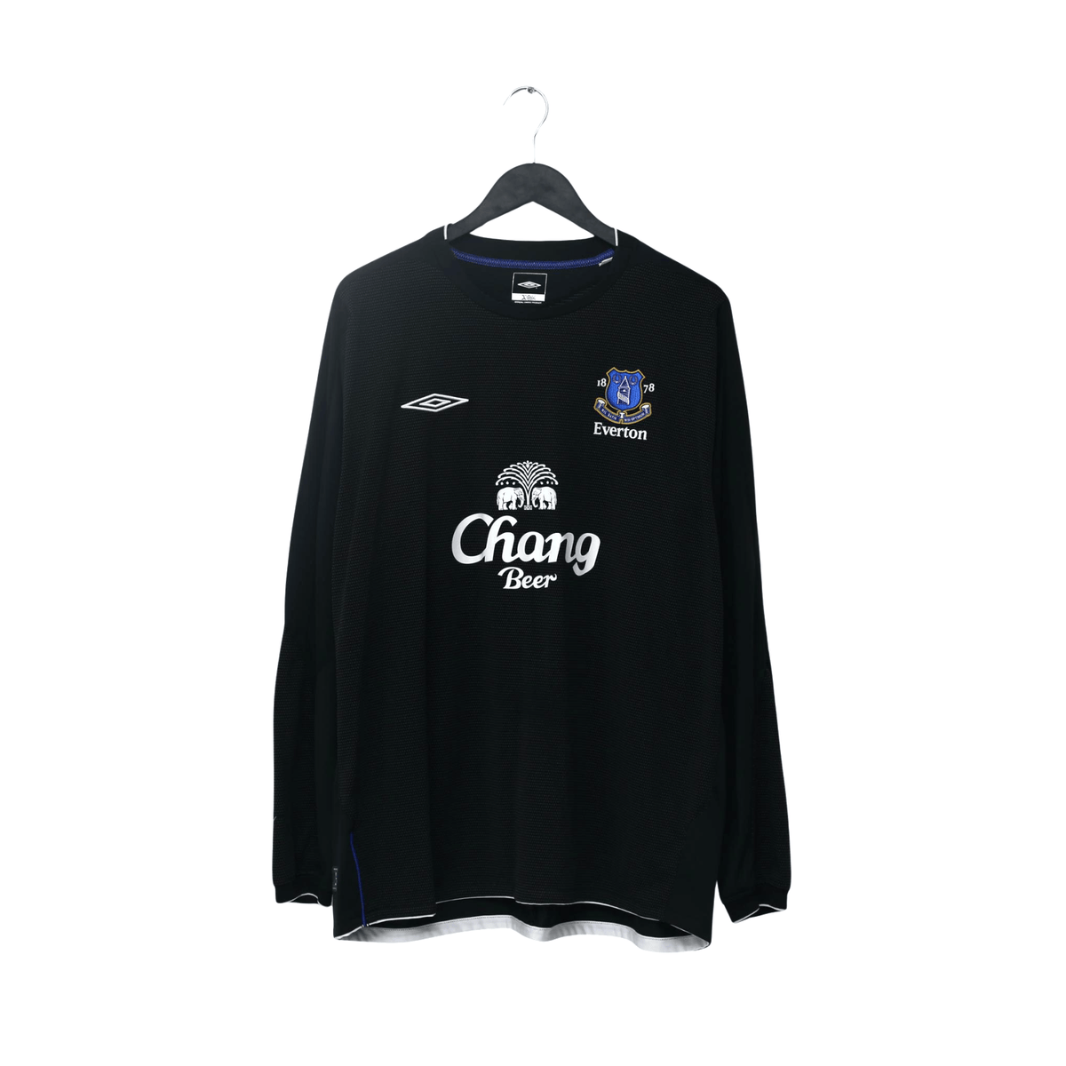 2004/05 Cahill #17 Everton Vintage Umbro Third L/S Football Shirt (XXL)