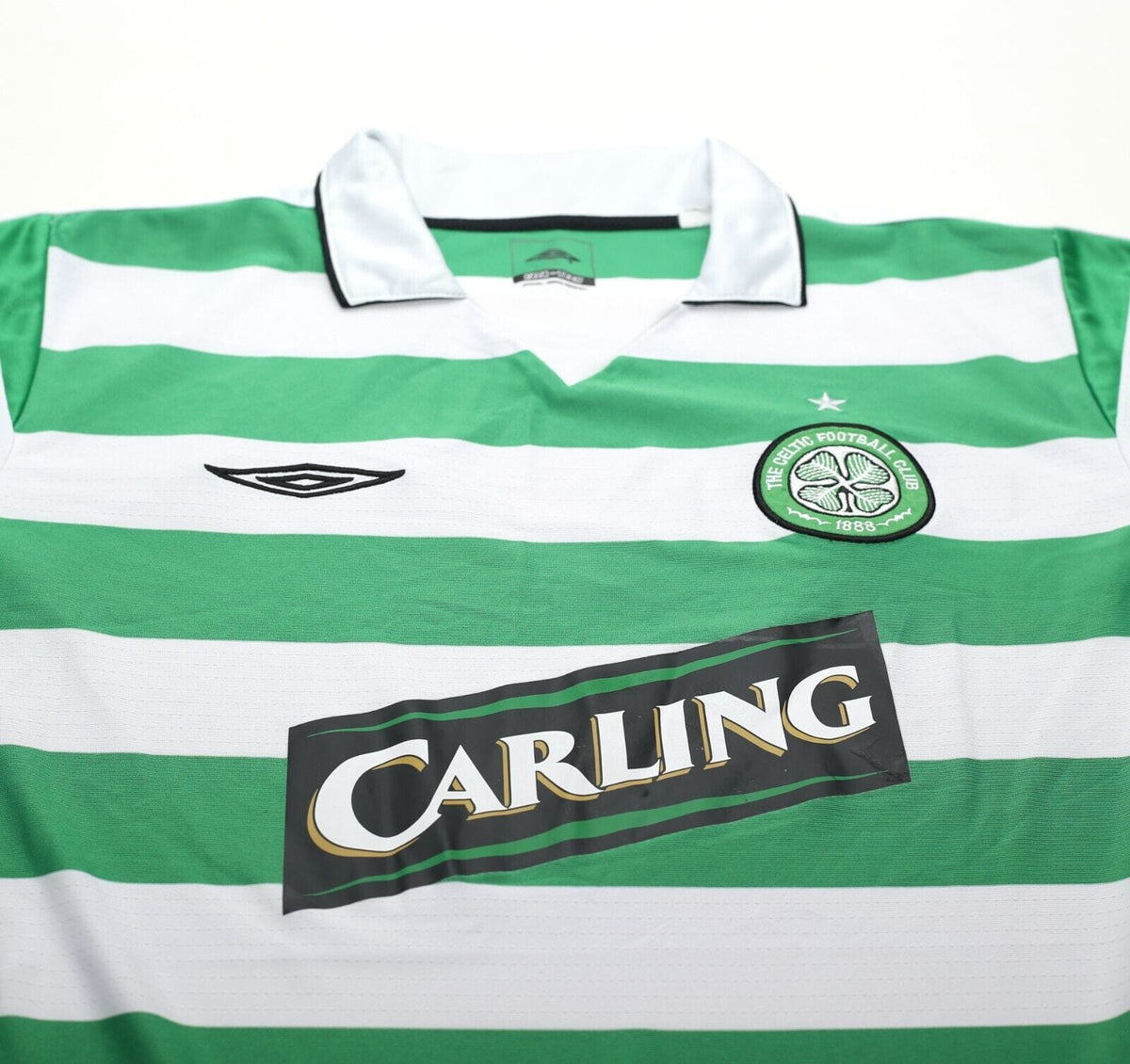 2004/05 CELTIC Vintage Umbro Home Football Shirt (L)