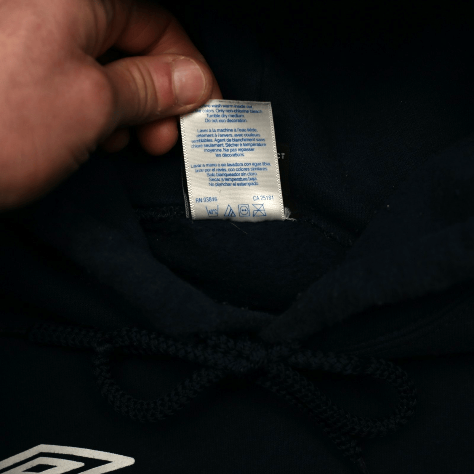 2004/05 Chelsea Vintage Umbro Premier League Champions Football Hoodie (XL)