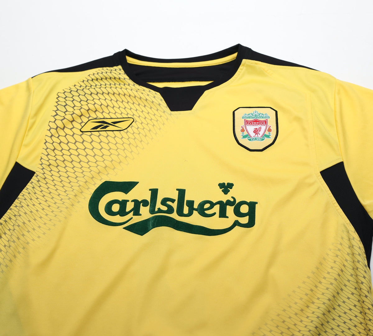 2004/05 CISSE #9 Liverpool Vintage Reebok Away Football Shirt Jersey (M)