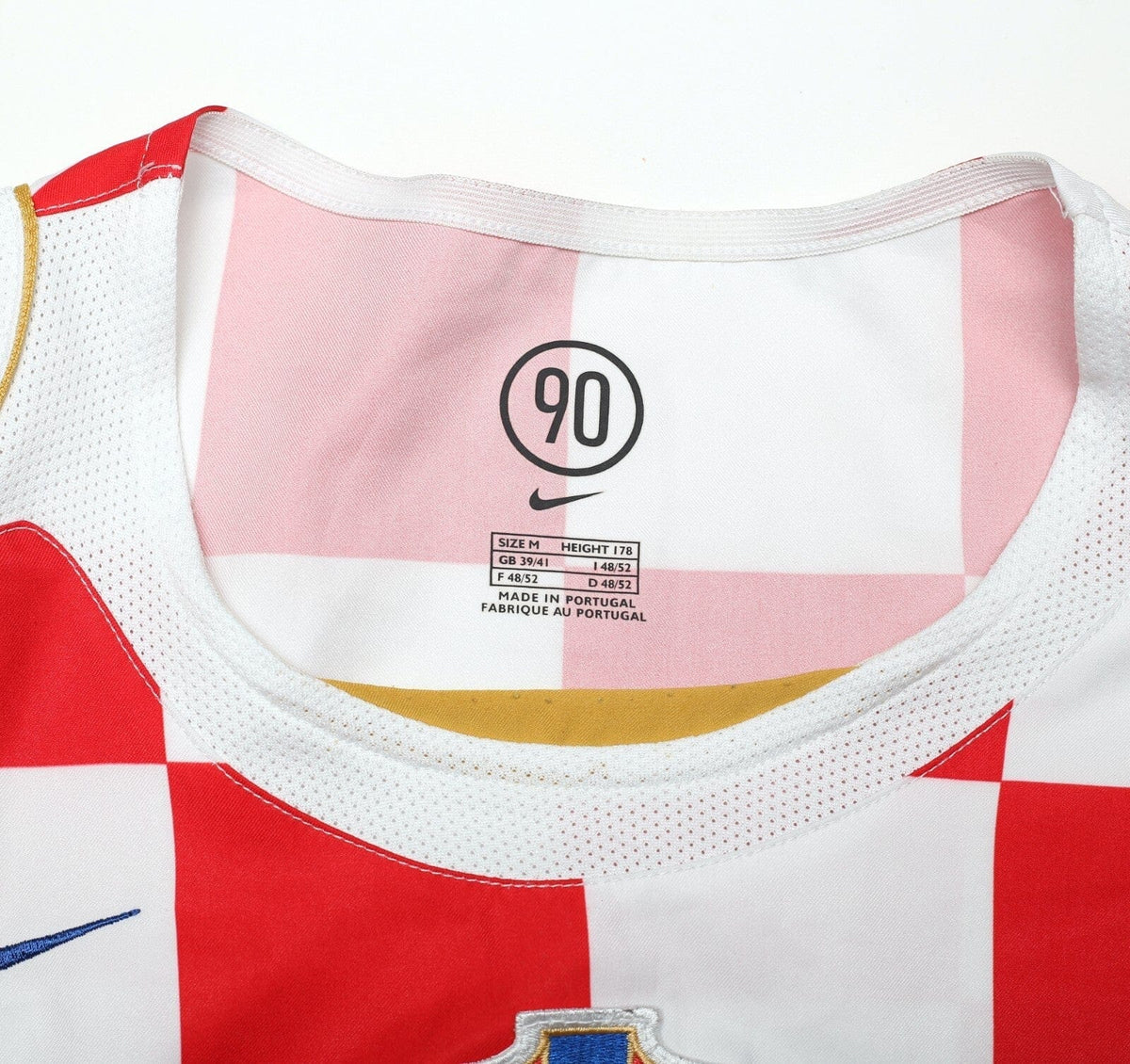 2004/05 CROATIA Vintage Nike Home Football Shirt (M) EURO 2004