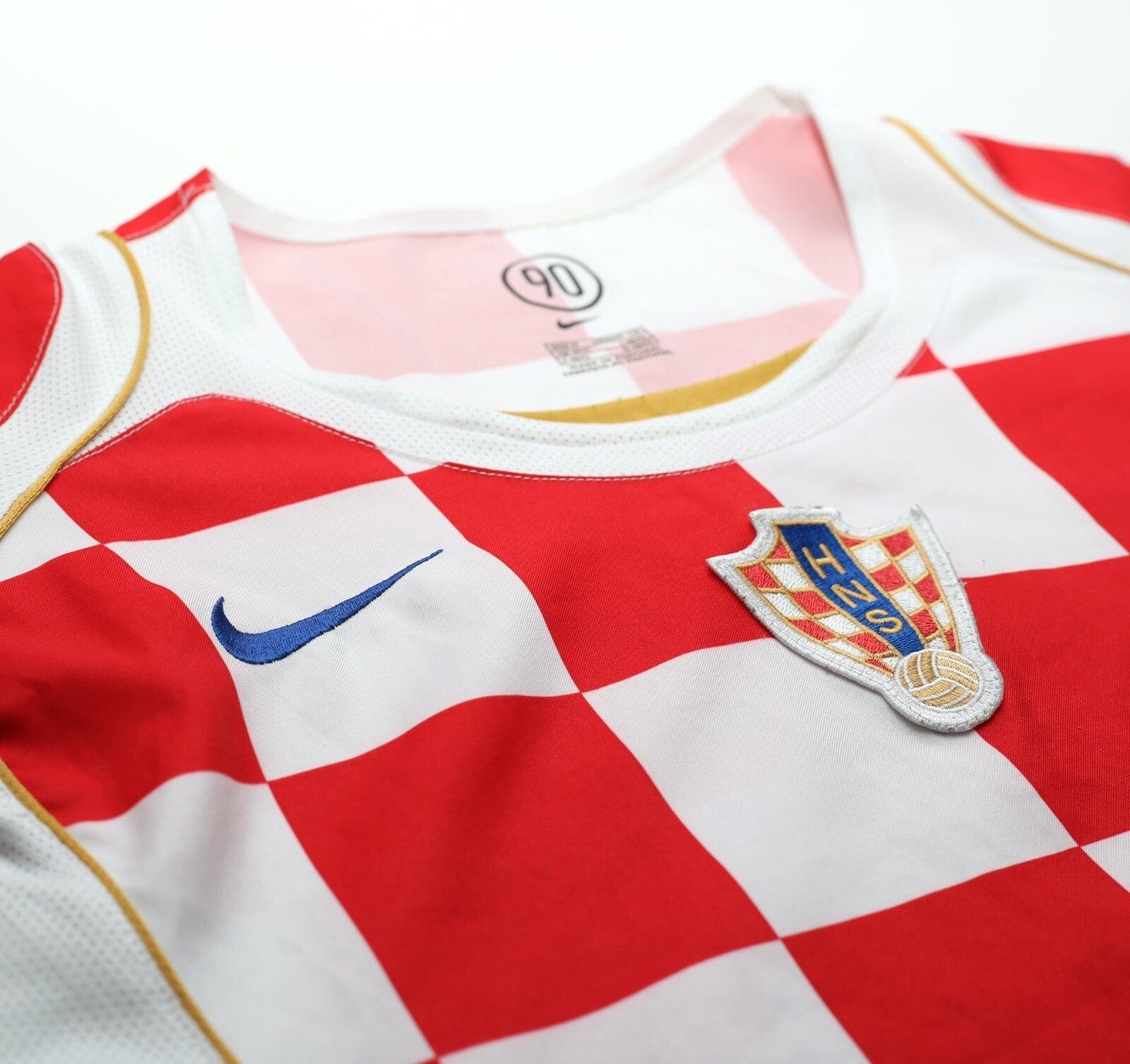 2004/05 CROATIA Vintage Nike Home Football Shirt (M) EURO 2004