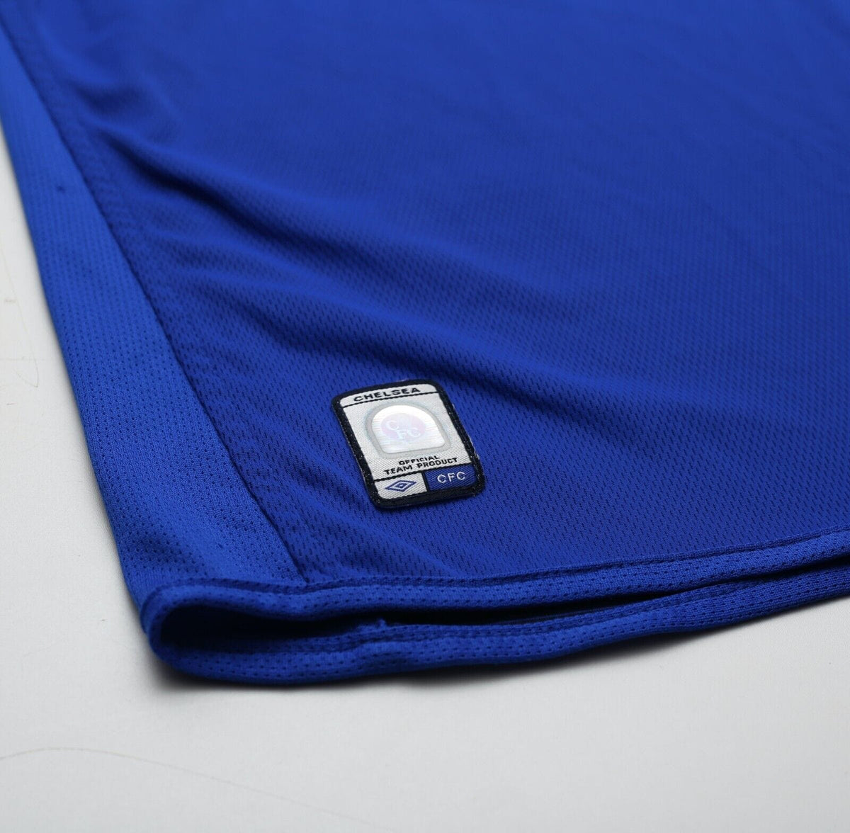 2004/05 DROGBA #15 Chelsea Vintage Umbro UCL Home Football Shirt Jersey (M)