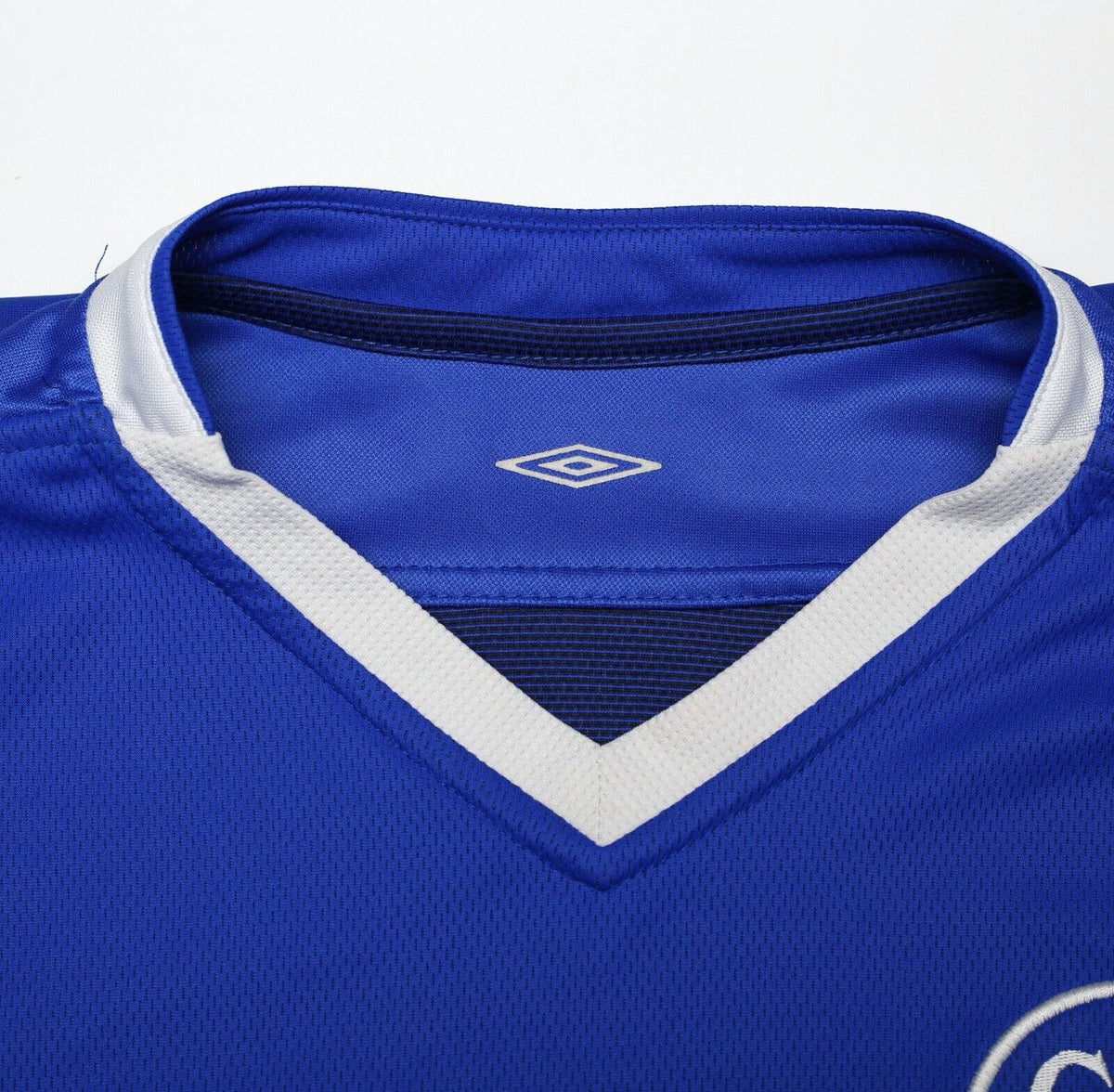 2004/05 DROGBA #15 Chelsea Vintage Umbro UCL Home Football Shirt Jersey (M)