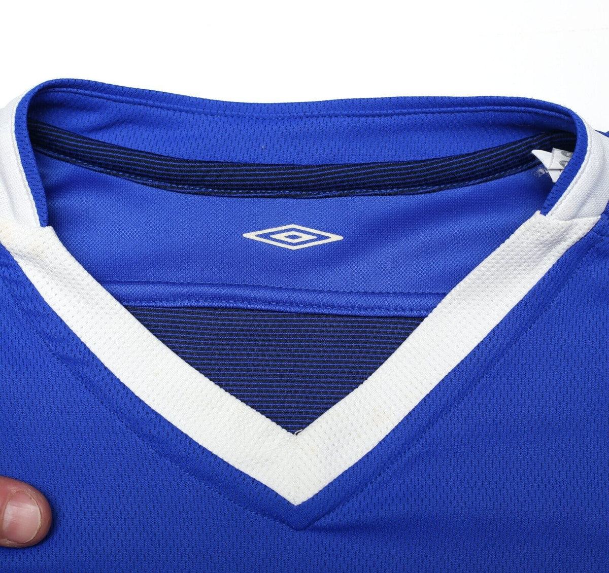 2004/05 DROGBA #15 Chelsea Vintage Umbro UCL Home Football Shirt Jersey (XL)