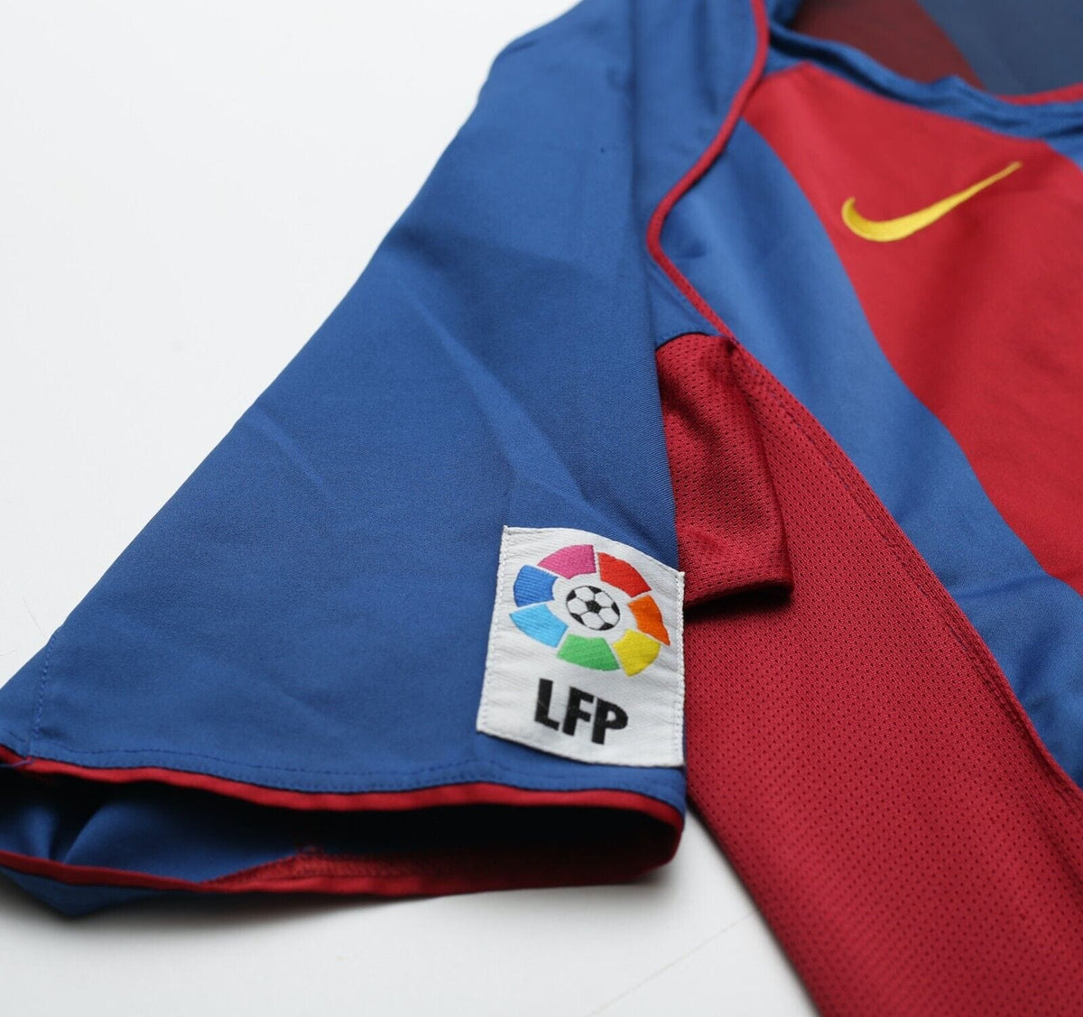 2004/05 ETO'O #9 Barcelona Vintage Nike Home Football Shirt Jersey (S)