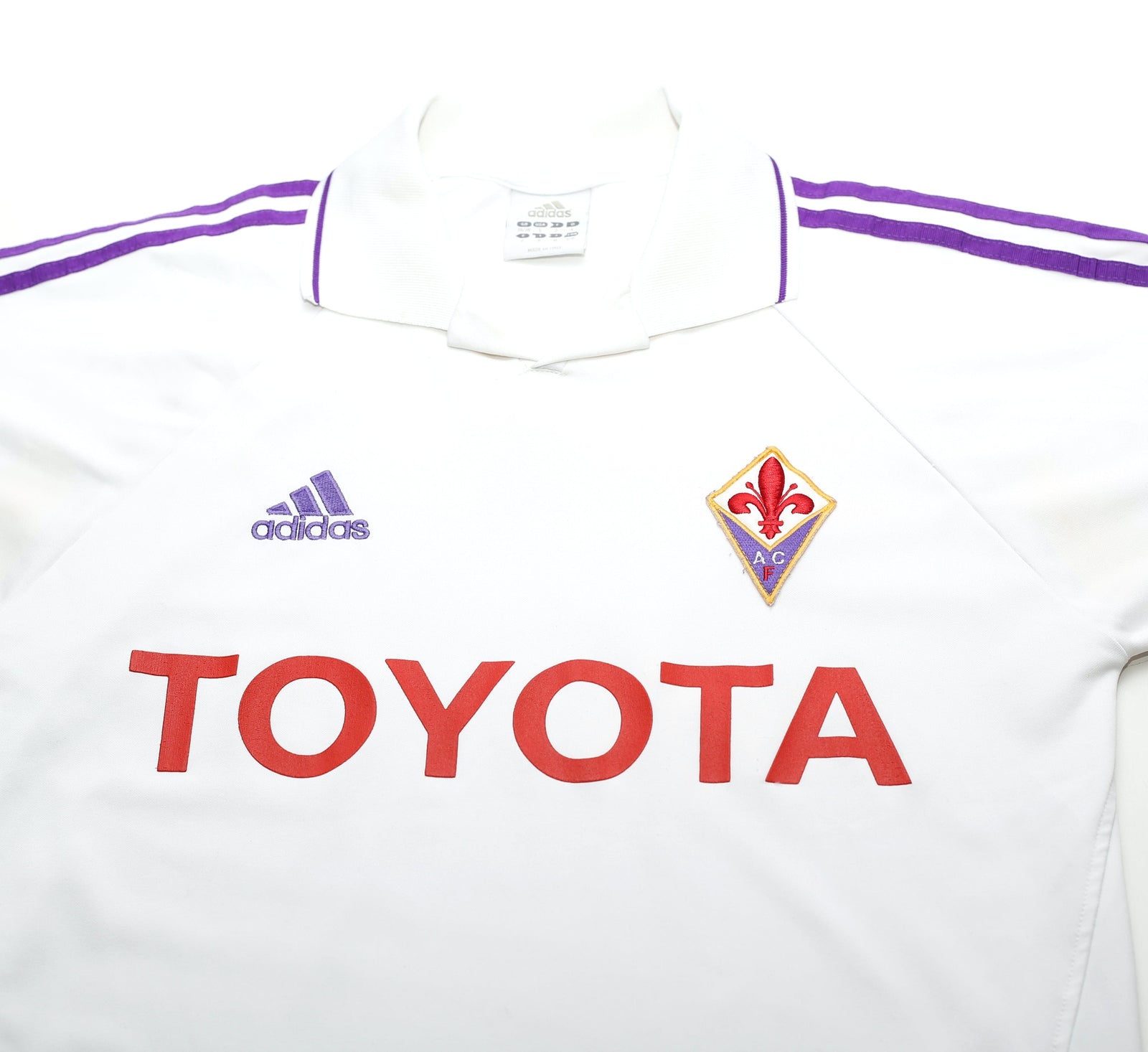 2004/05 FIORENTINA Vintage Adidas Away Football Shirt (S)