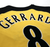 2004/05 GERRARD #8 Liverpool Vintage Reebok European Away Football Shirt (M)