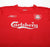 2004/05 GERRARD #8 Liverpool Vintage Reebok European Home Football Shirt (L)