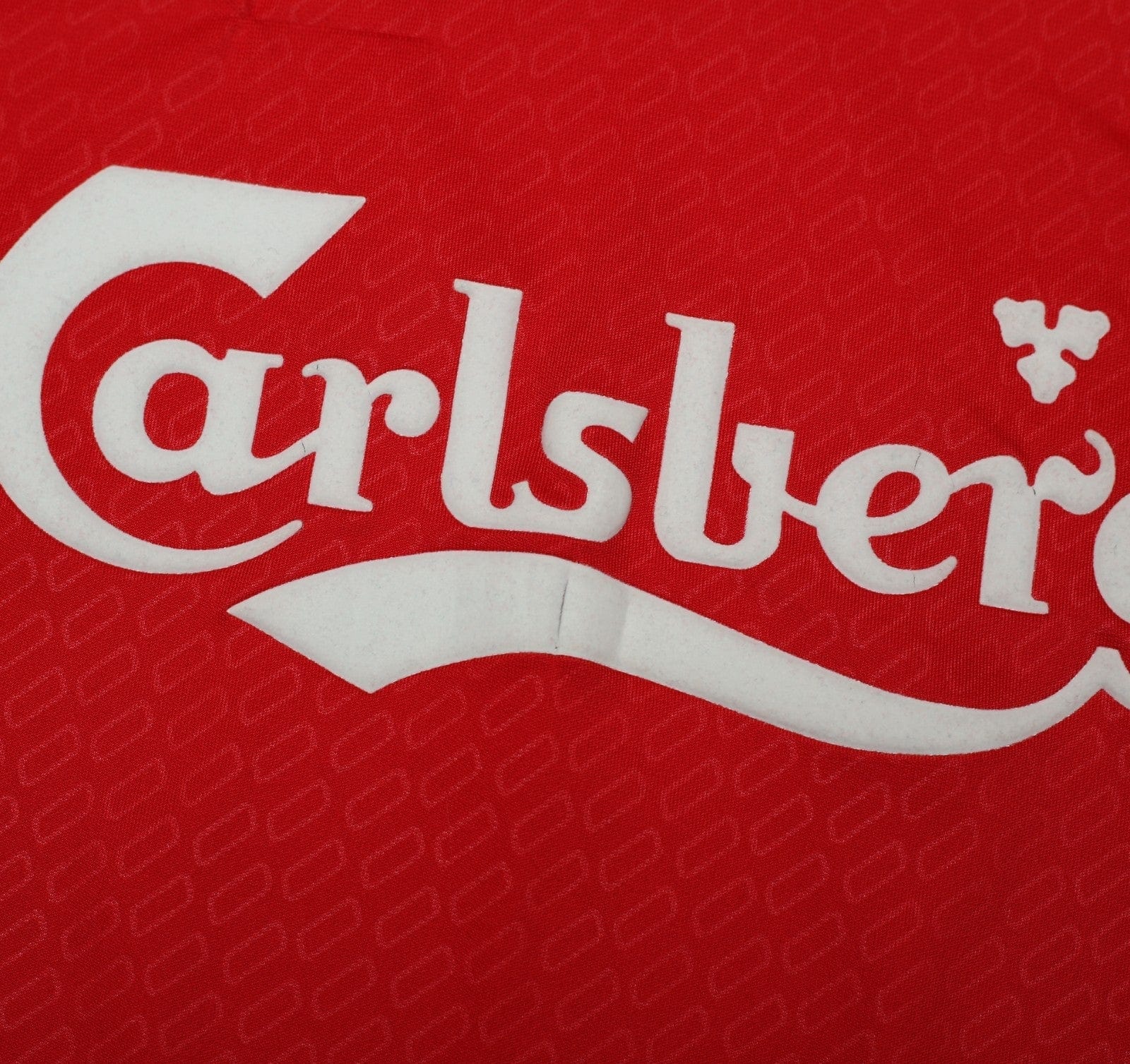 2004/05 GERRARD #8 Liverpool Vintage Reebok European Home Football Shirt (L)