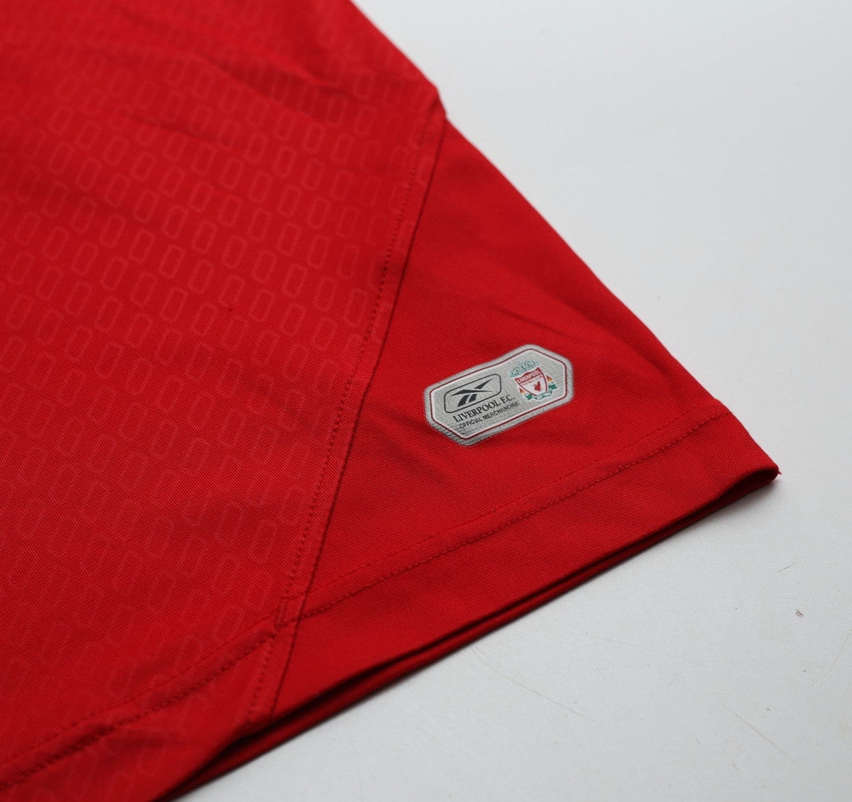 2004/05 GERRARD #8 Liverpool Vintage Reebok European Home Football Shirt (L)