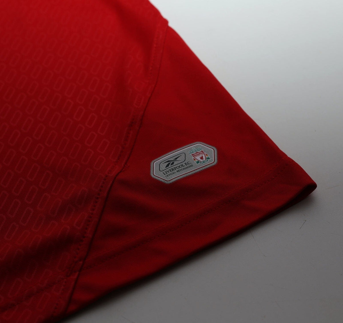 2004/05 GERRARD #8 Liverpool Vintage Reebok European Home Football Shirt (M)