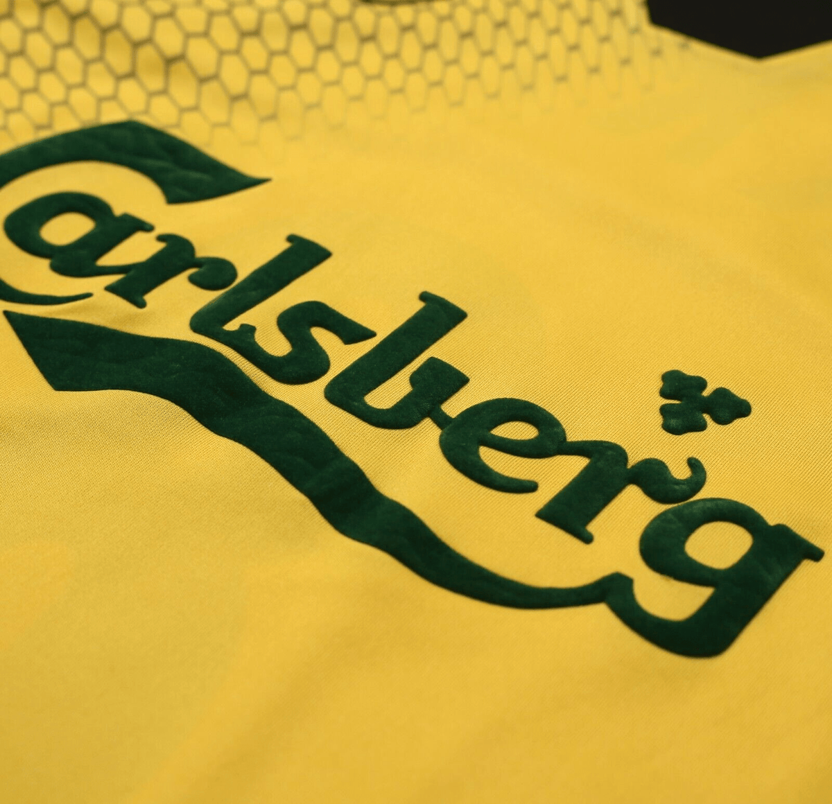 2004/05 GERRARD #8 Liverpool Vintage Reebok UCL Away Football Shirt Jersey (L)