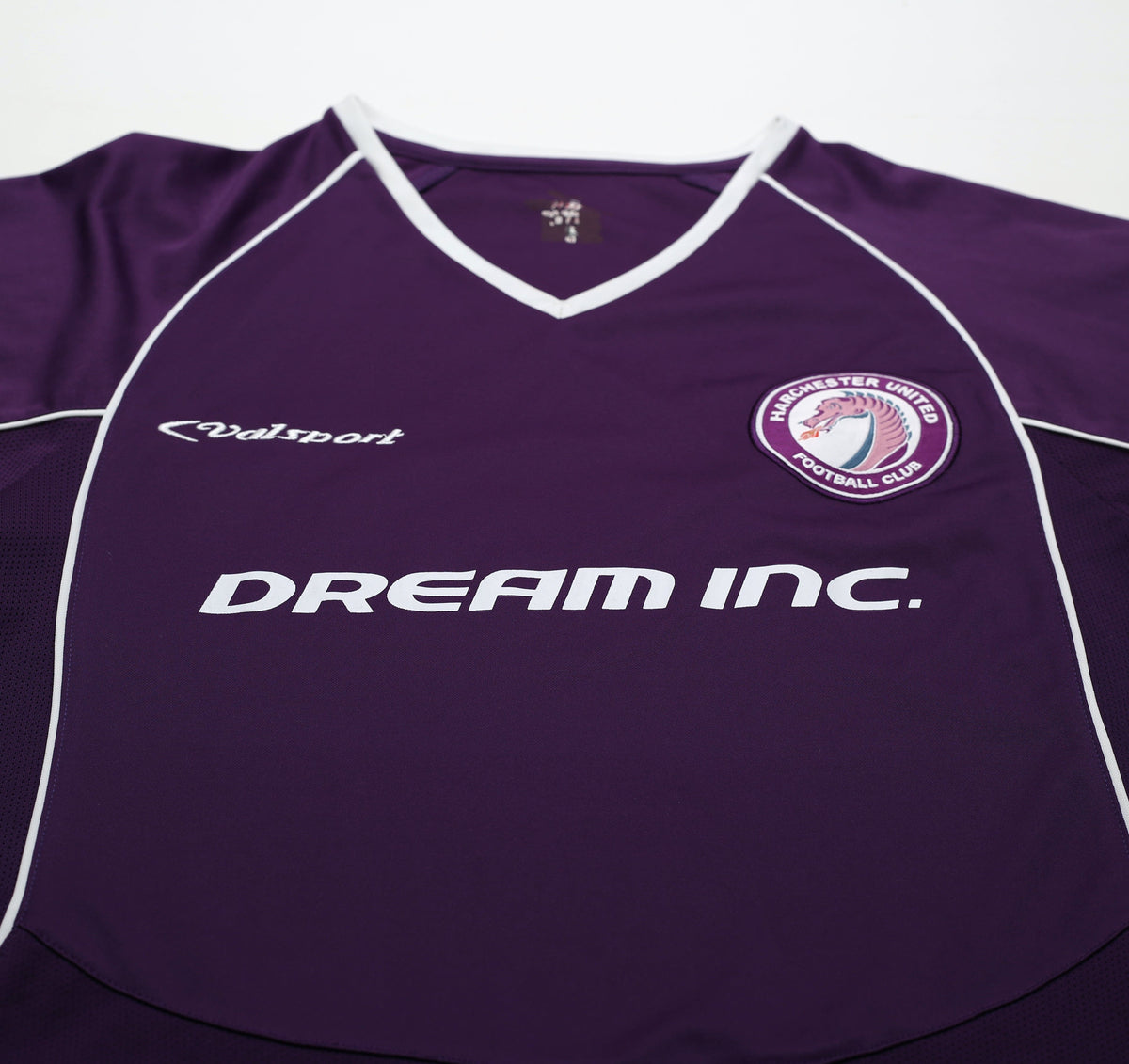 2004/05 Harchester United Vintage Valsport L/S Home Football Shirt (S)