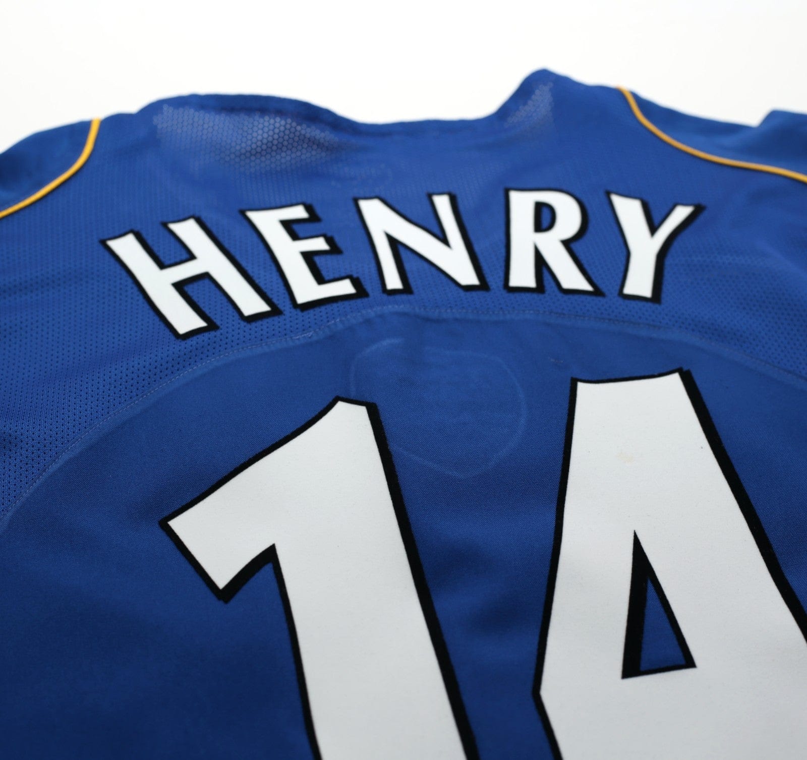 2004/05 HENRY #14 Arsenal Vintage Nike Away Football Shirt (M)