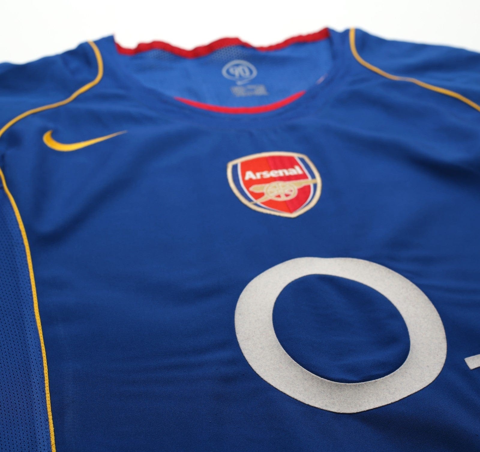 2004/05 HENRY #14 Arsenal Vintage Nike Away Football Shirt (M)