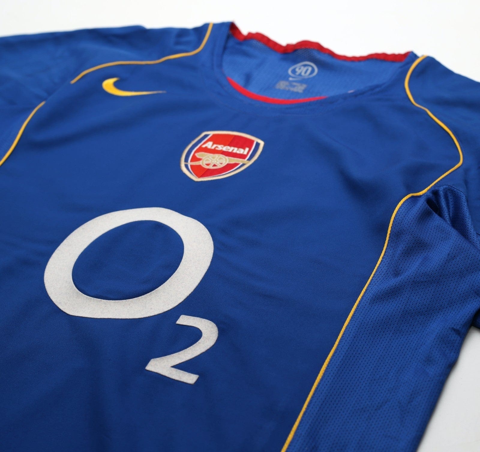 2004/05 HENRY #14 Arsenal Vintage Nike Away Football Shirt (M)