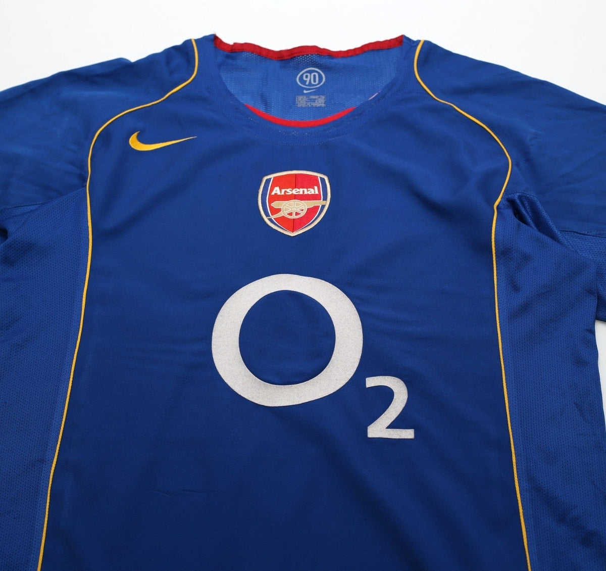 2004/05 HENRY #14 Arsenal Vintage Nike Away Football Shirt (M)