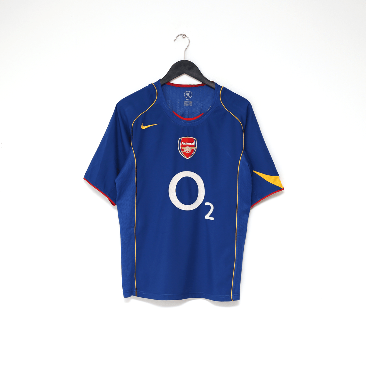 2004/05 HENRY #14 Arsenal Vintage Nike Away Football Shirt (M)