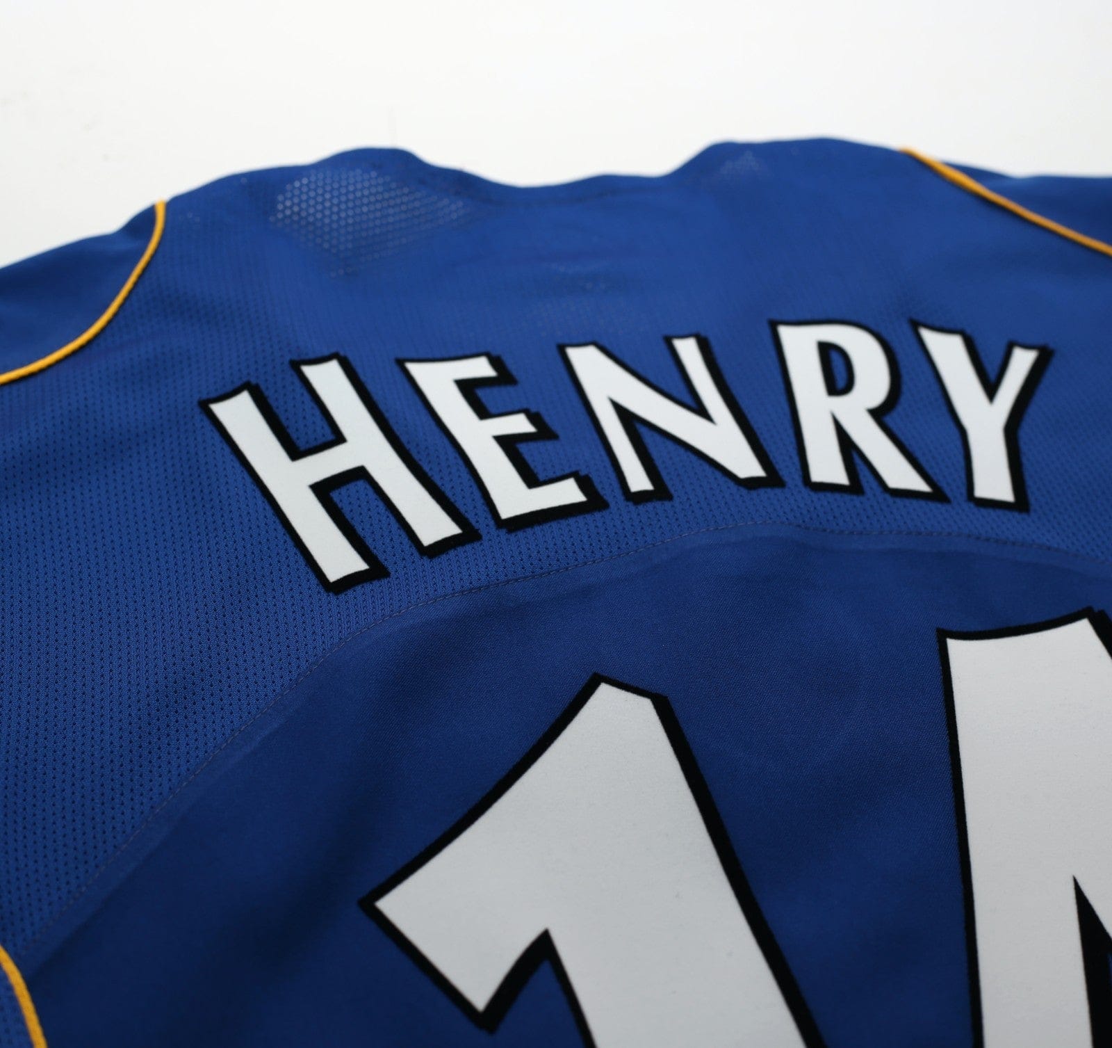 2004/05 HENRY #14 Arsenal Vintage Nike Away Football Shirt (XL)