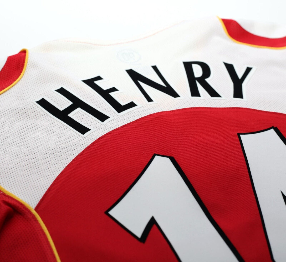 2004/05 HENRY #14 Arsenal Vintage Nike Home Football Shirt Jersey (L)