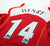 2004/05 HENRY #14 Arsenal Vintage Nike Home Football Shirt Jersey (S)