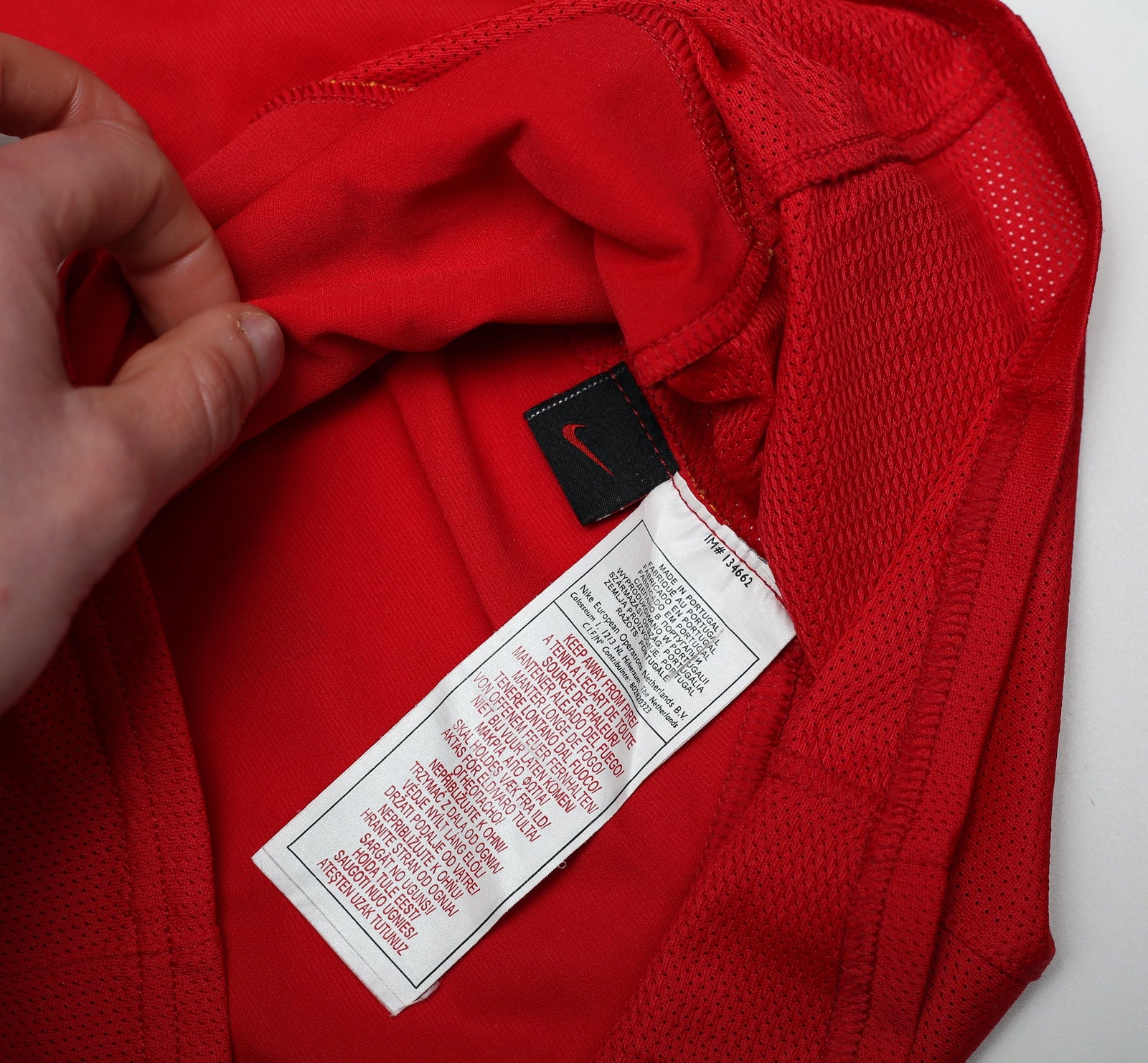 2004/05 HENRY #14 Arsenal Vintage Nike Home Football Shirt Jersey (S)