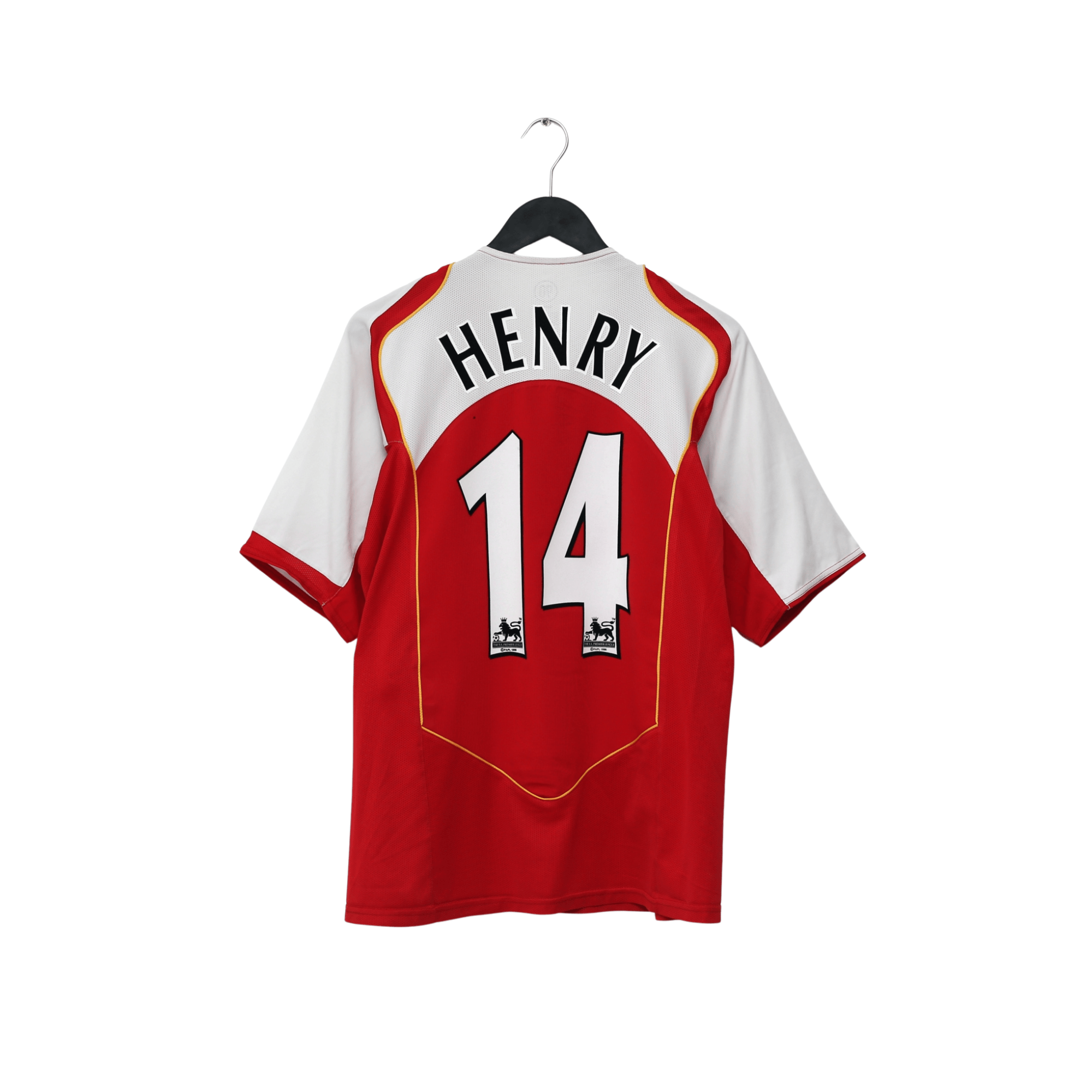2004/05 Henry #14 Arsenal Vintage Nike Home Football Shirt (L)