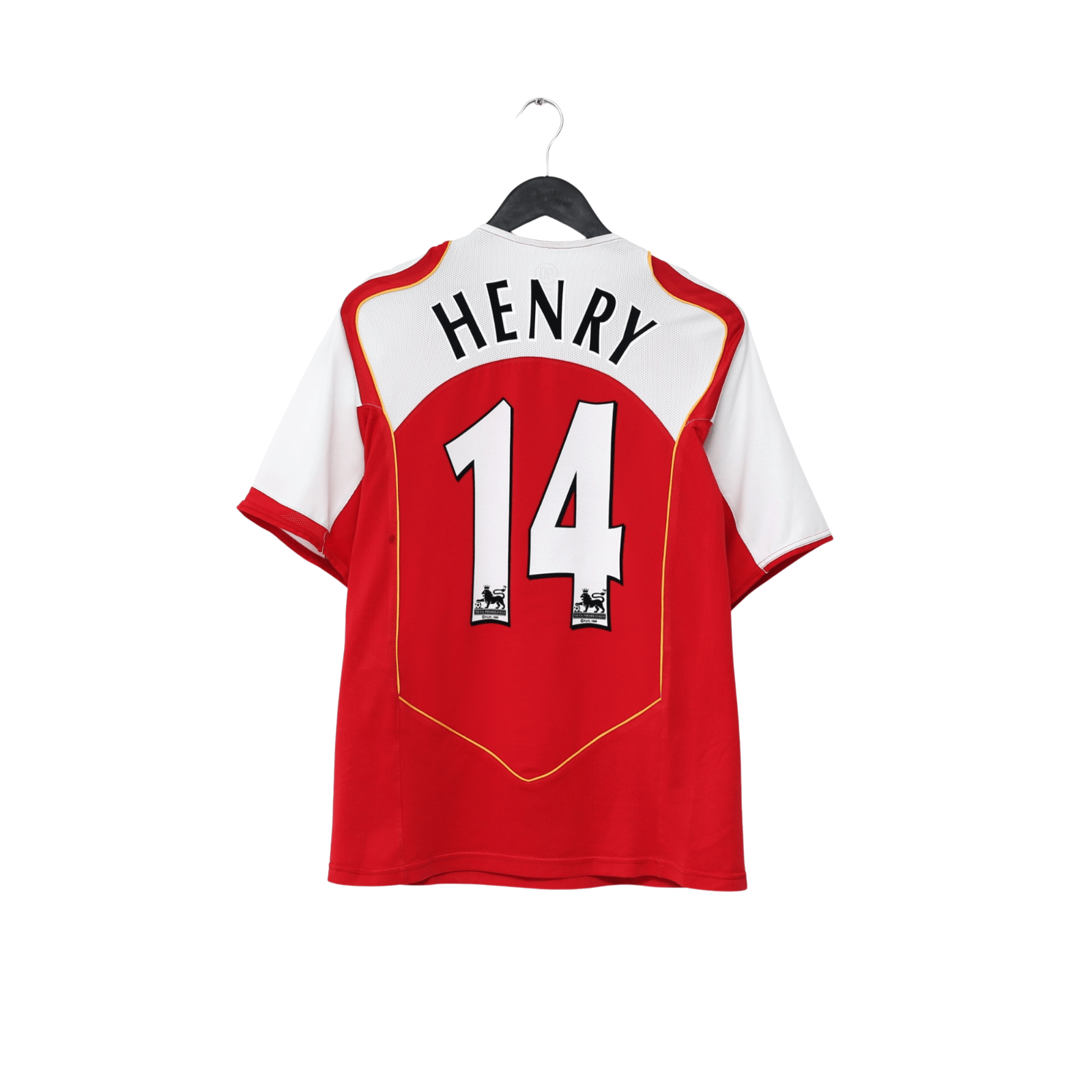 2004/05 Henry #14 Arsenal Vintage Nike Home Football Shirt (M)