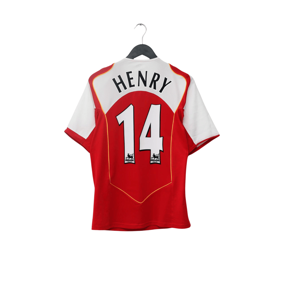 2004/05 Henry #14 Arsenal Vintage Nike Home Football Shirt (S)