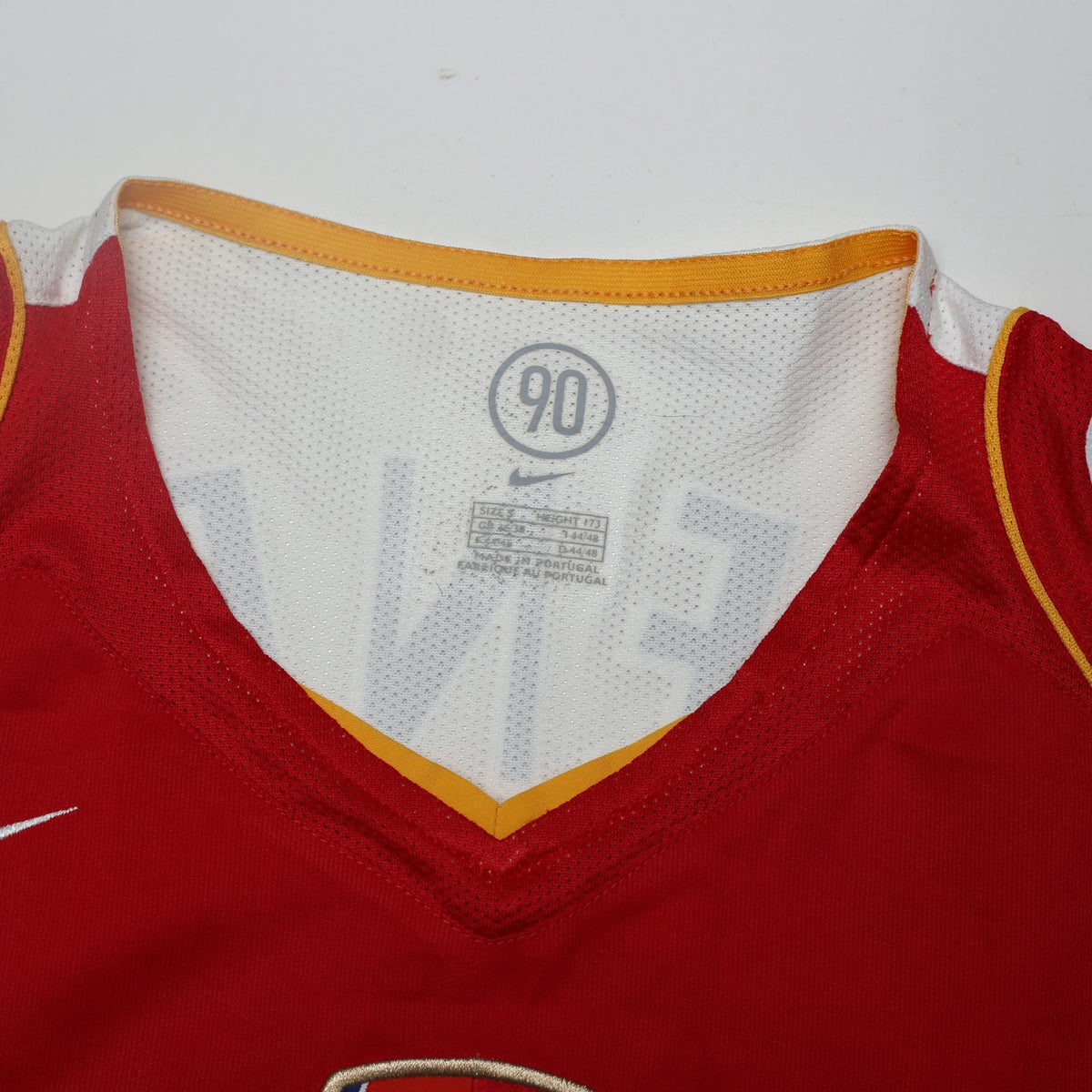 2004/05 Henry #14 Arsenal Vintage Nike Home Football Shirt (S)