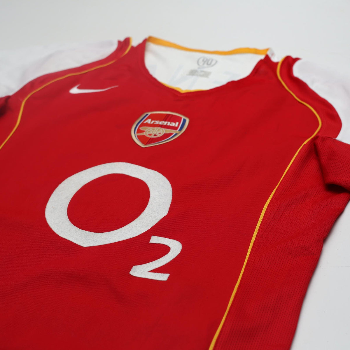 2004/05 Henry #14 Arsenal Vintage Nike Home Football Shirt (S)