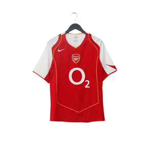 2004/05 Henry #14 Arsenal Vintage Nike Home Football Shirt (S)
