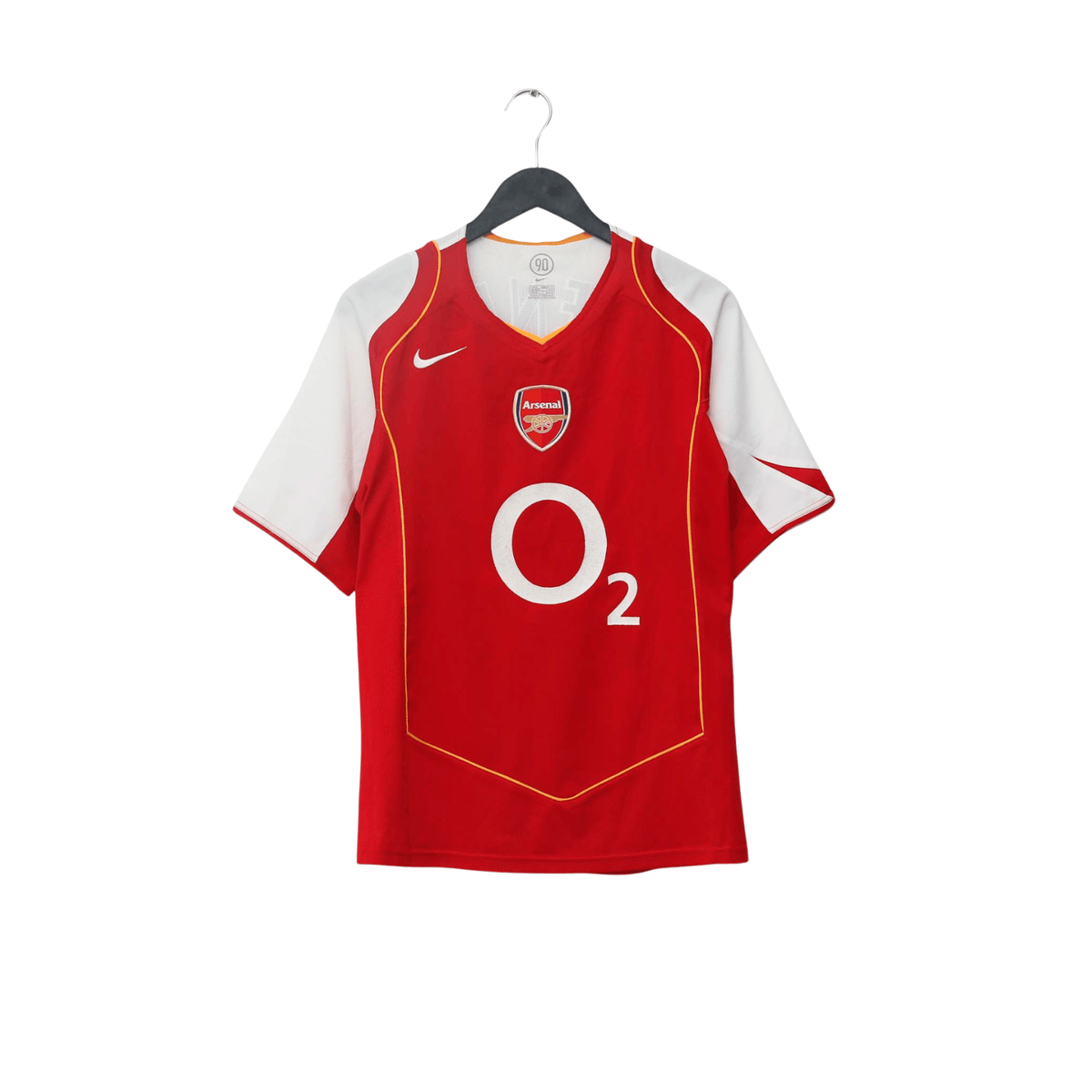 2004/05 Henry #14 Arsenal Vintage Nike Home Football Shirt (S)