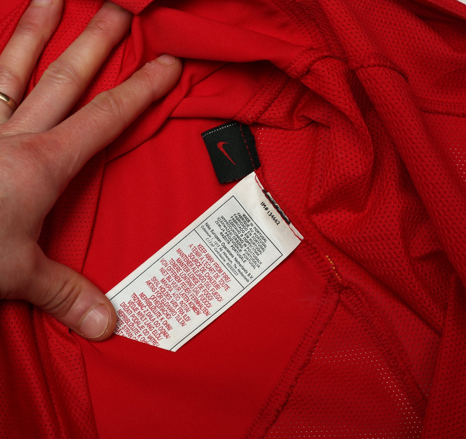 2004/05 HENRY #14 Arsenal Vintage Nike Home Football Shirt (XL)