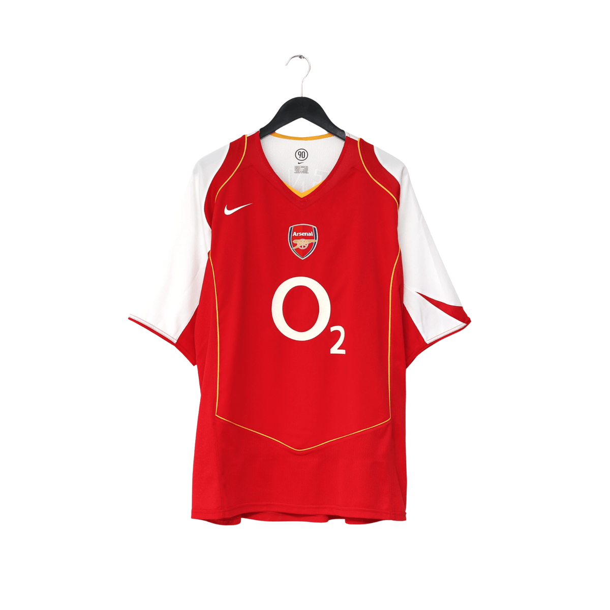 2004/05 Henry #14 Arsenal Vintage Nike Home Football Shirt (XL)