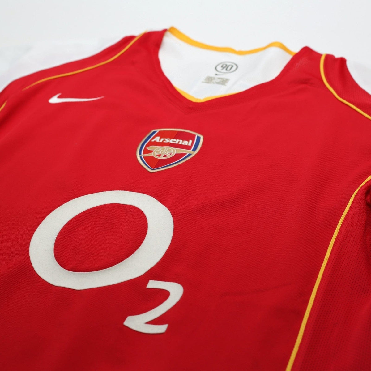 2004/05 Henry #14 Arsenal Vintage Nike Home Football Shirt (XL)