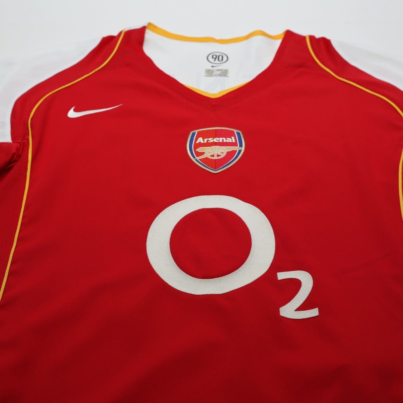 2004/05 Henry #14 Arsenal Vintage Nike Home Football Shirt (XL)