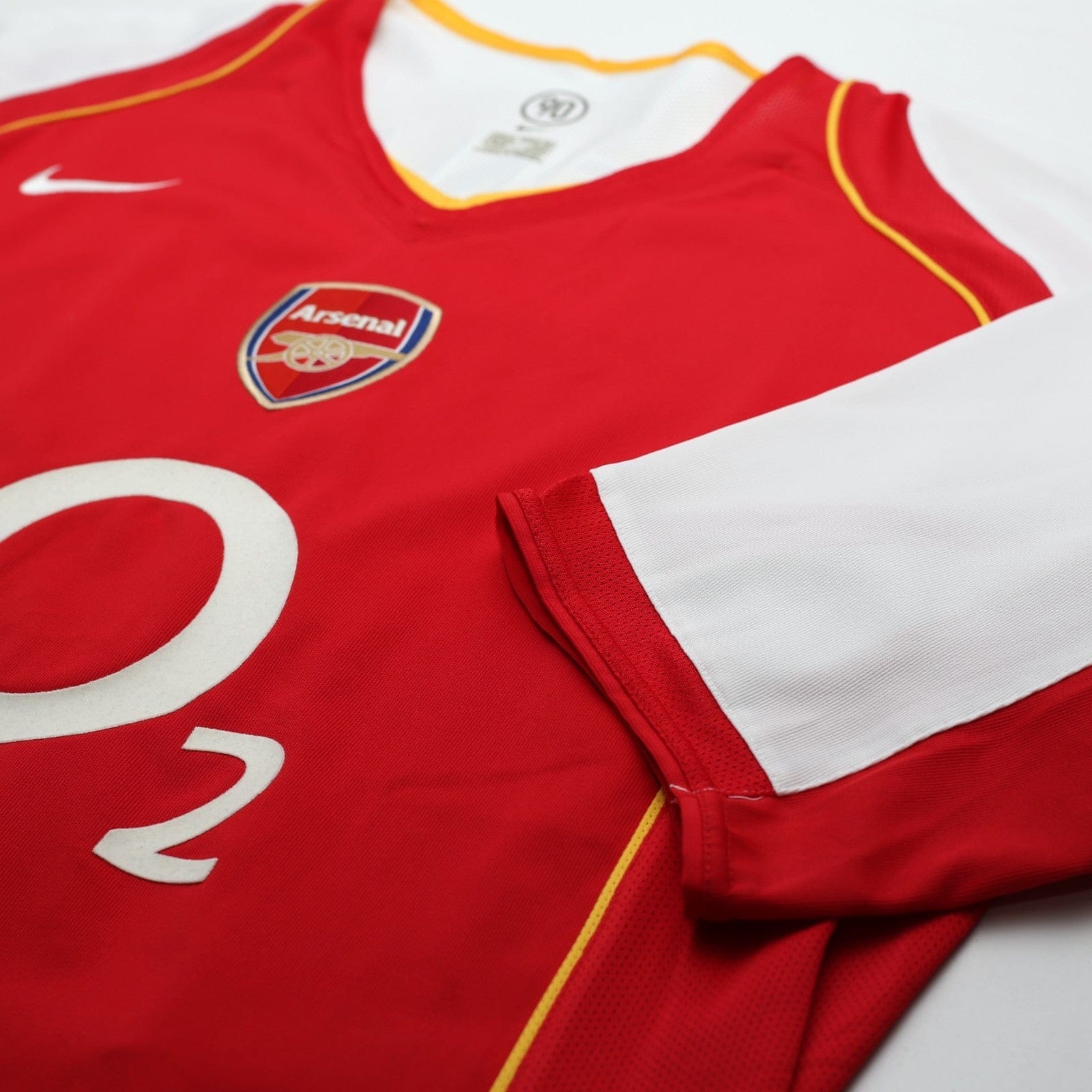 2004/05 Henry #14 Arsenal Vintage Nike Home Football Shirt (XL)