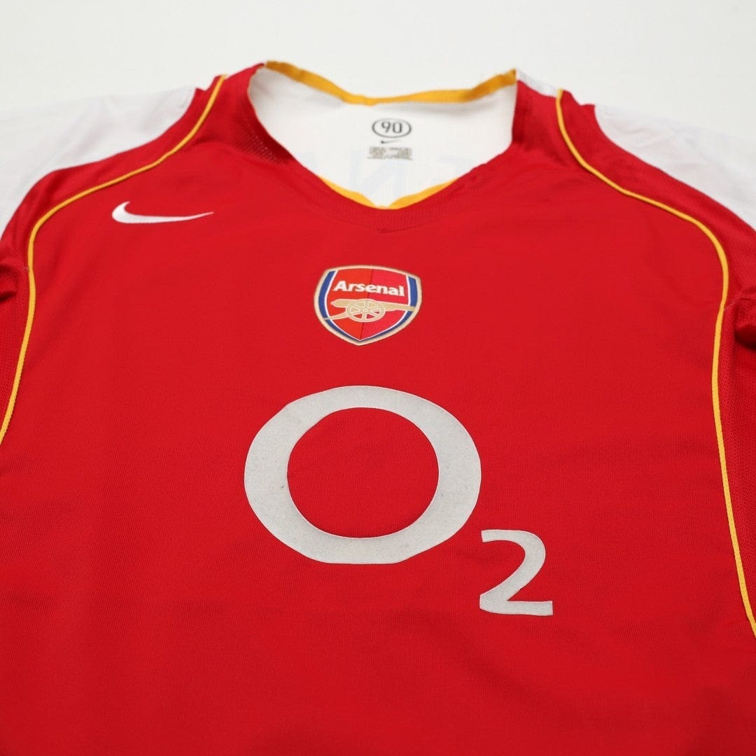 2004/05 Henry #14 Arsenal Vintage Nike Home Football Shirt (XL)