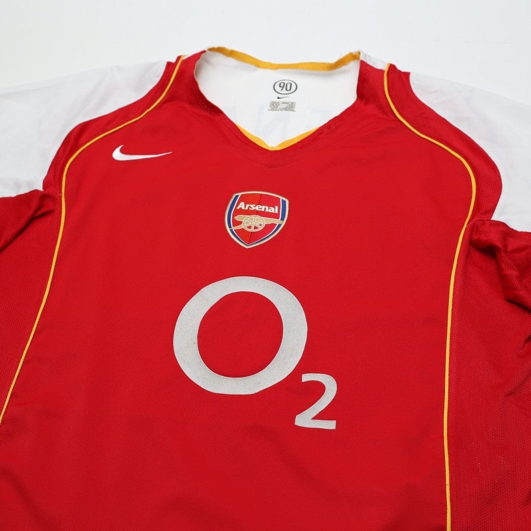 2004/05 Henry #14 Arsenal Vintage Nike Home Football Shirt (XL)