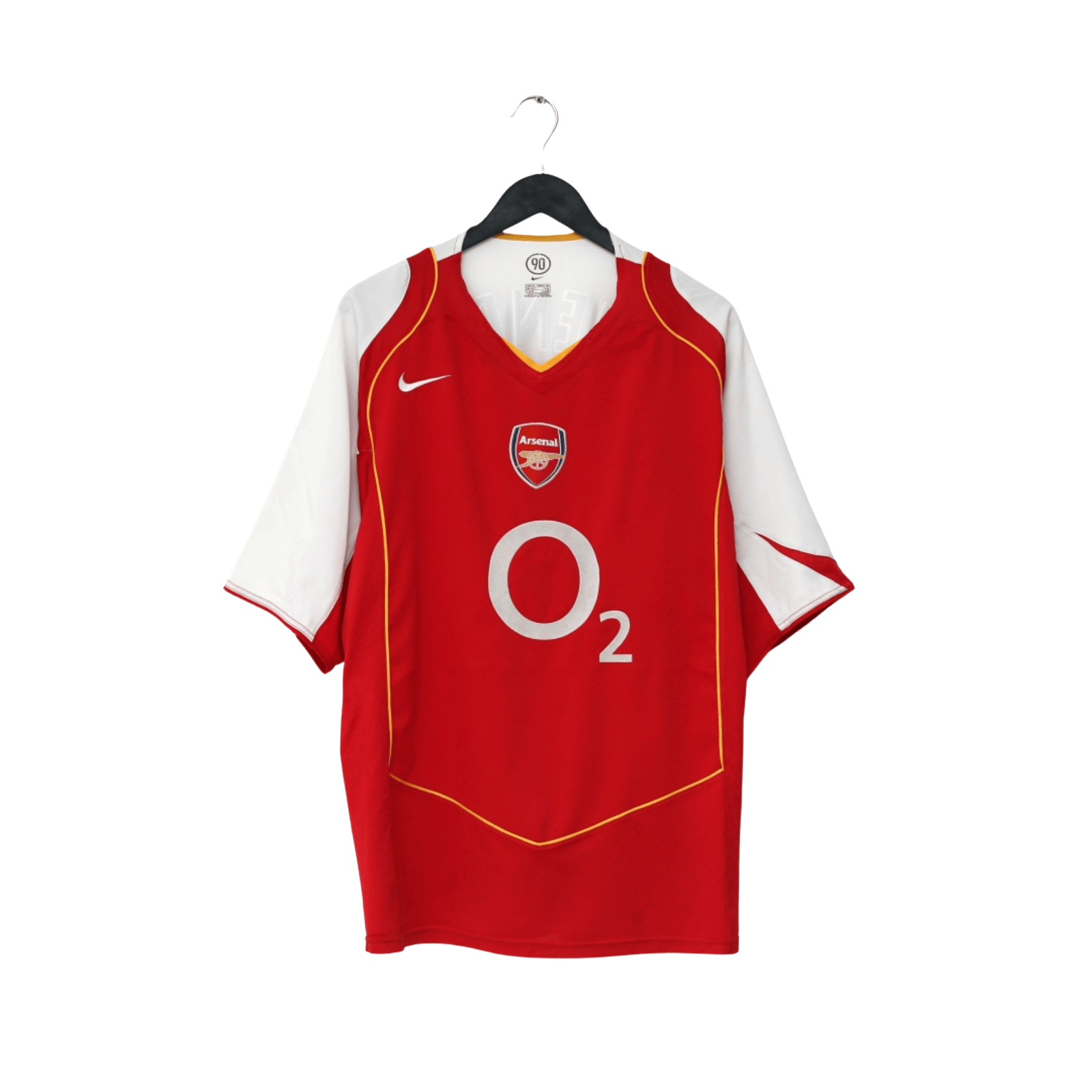 2004/05 Henry #14 Arsenal Vintage Nike Home Football Shirt (XL)