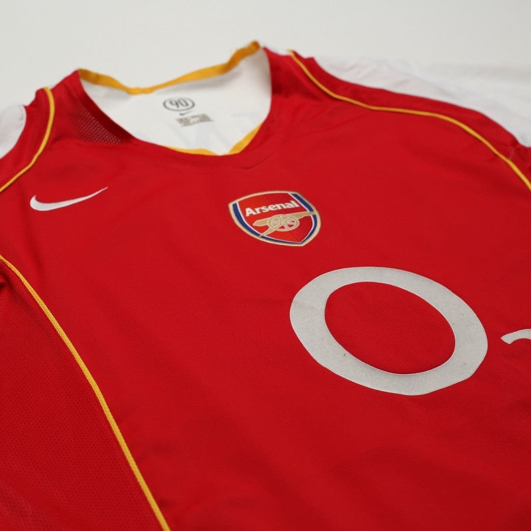 2004/05 Henry #14 Arsenal Vintage Nike Home Football Shirt (XL)