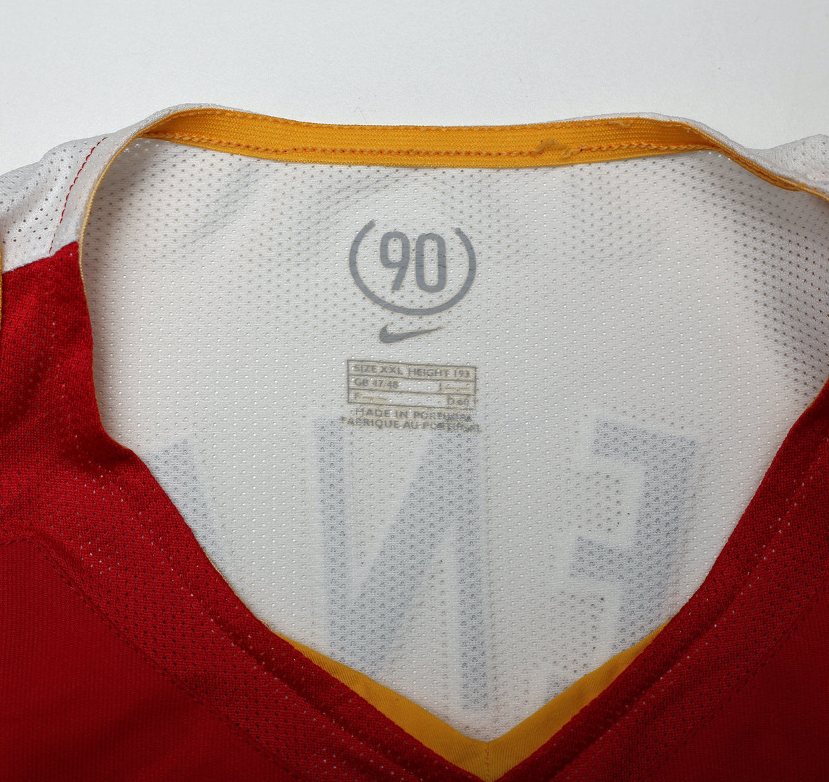 2004/05 HENRY #14 Arsenal Vintage Nike Home Football Shirt (XXL)