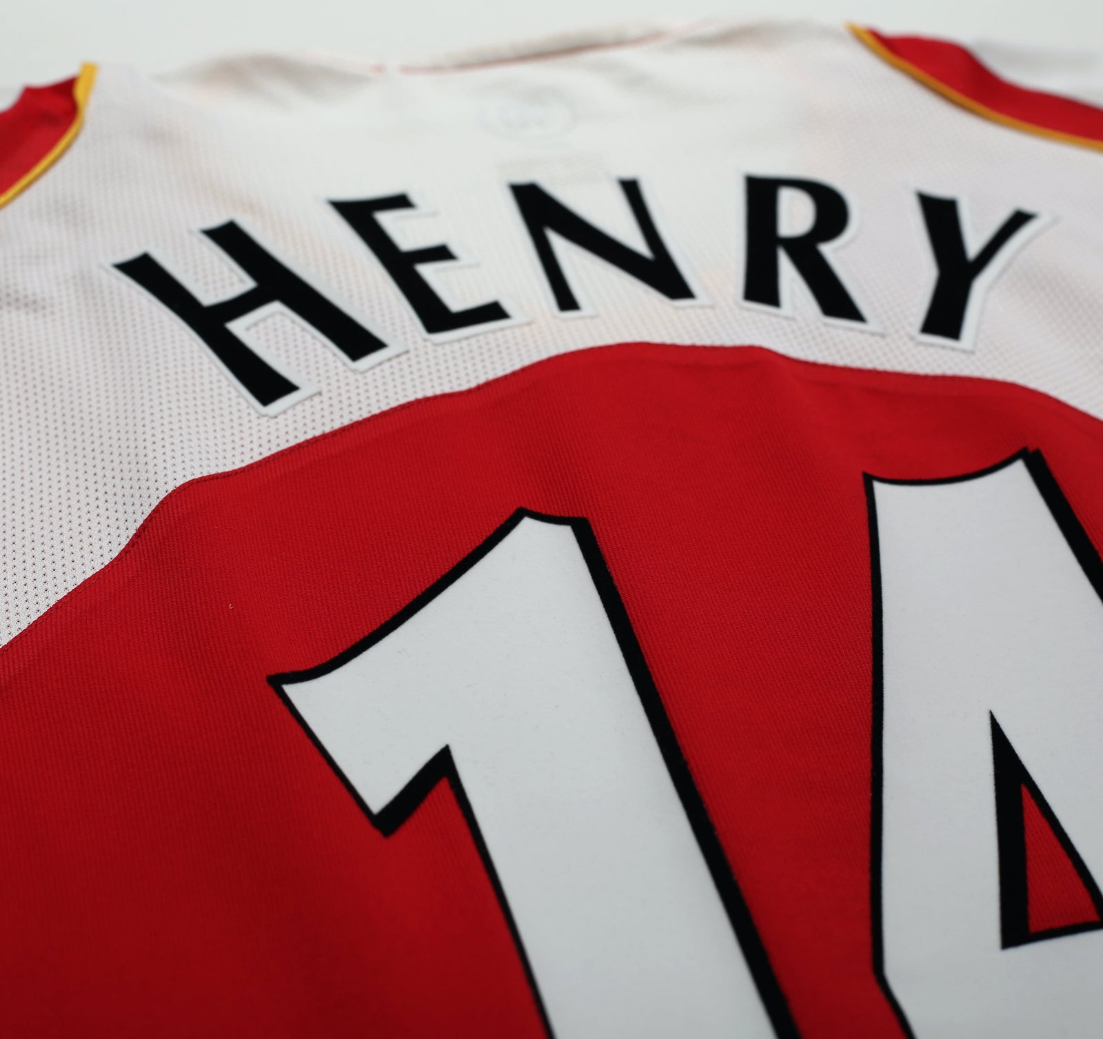 2004/05 HENRY #14 Arsenal Vintage Nike Home Football Shirt (XXL)